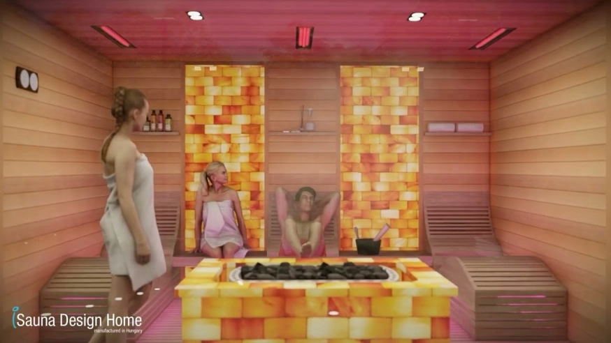 Kültéri szaunaház építés kulcsrakészen, prémium kivitelben